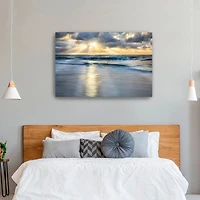 Cloudscape Shore Canvas Giclee