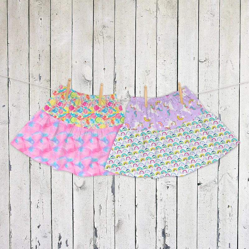 Pink & Blue Cotton Fabric by Loops & Threads™