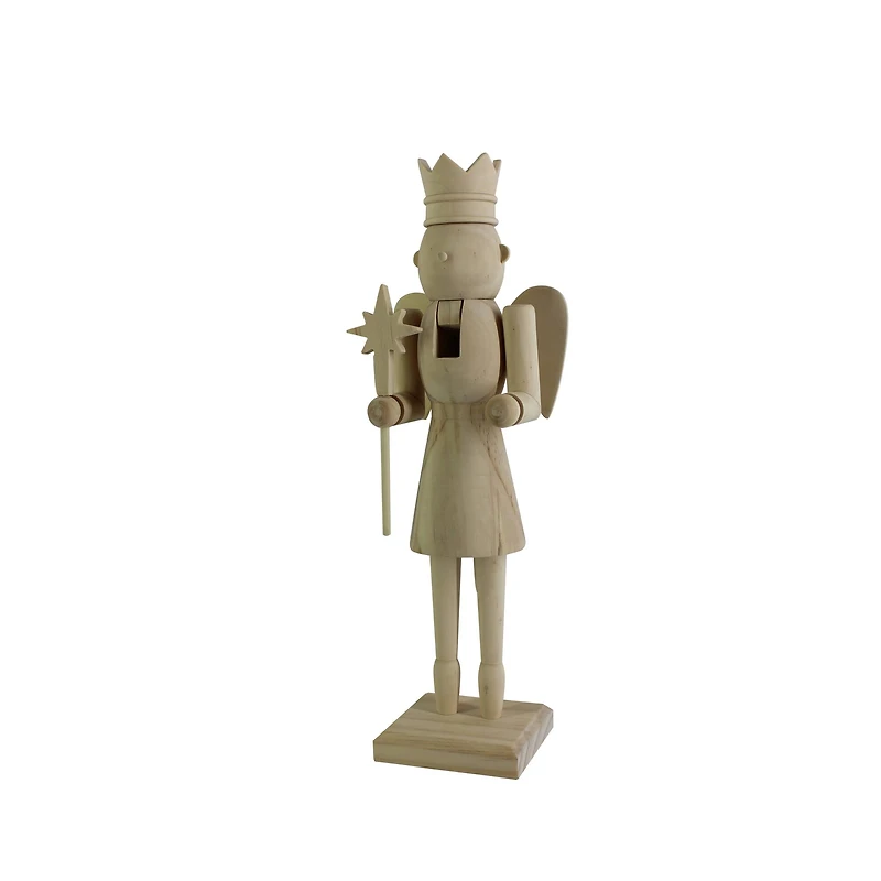 14" Angel DIY Pinewood Nutcracker by Make Market®