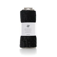 Black Crushed Velvet Fabric Bundle by Loops & Threads®