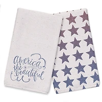 America The Beautiful Tea Towel Set