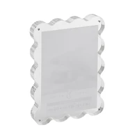 Expressions™ 5" x 7" Squiggle Acrylic Tabletop Float Frame by Studio Décor®