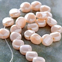Silverite Champagne Glass Round Beads by Bead Landing™, 8mm