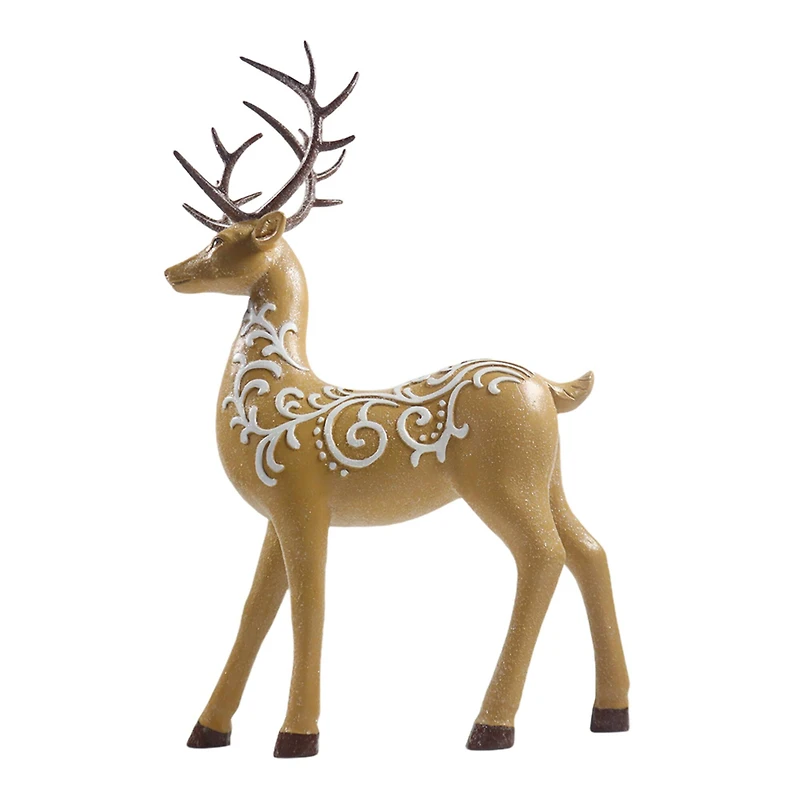 11" Frosted Standing Deer Tabletop Décor by Ashland®