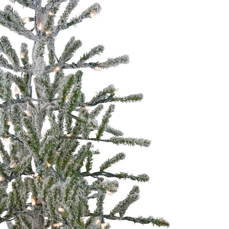 5ft. Pre-Lit Alpine Twig Artificial Christmas Tree, Warm White Lights