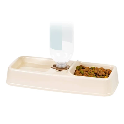Iris® Beige Pet Crate Water Feeder