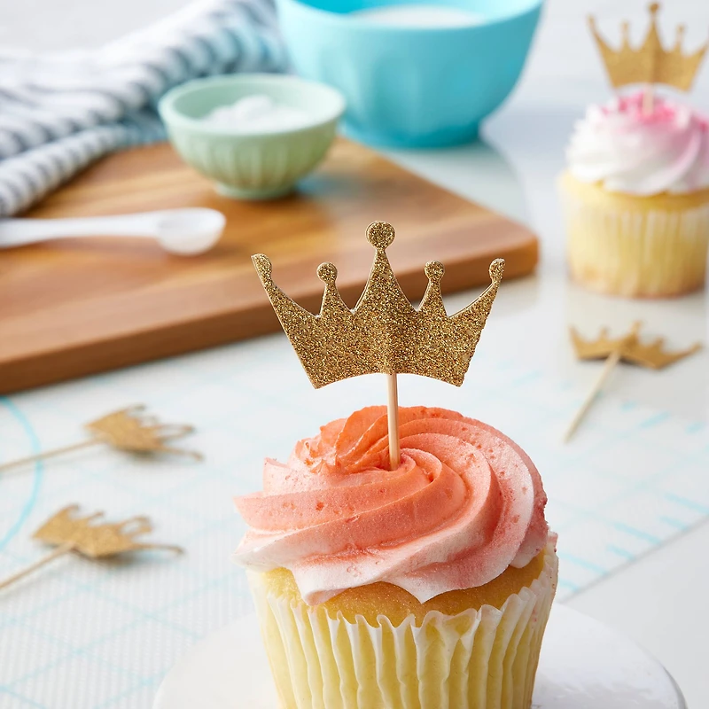 Gold Crown Treat Toppers by Celebrate It®