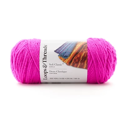 Soft Classic™ Neon Yarn by Loops & Threads
