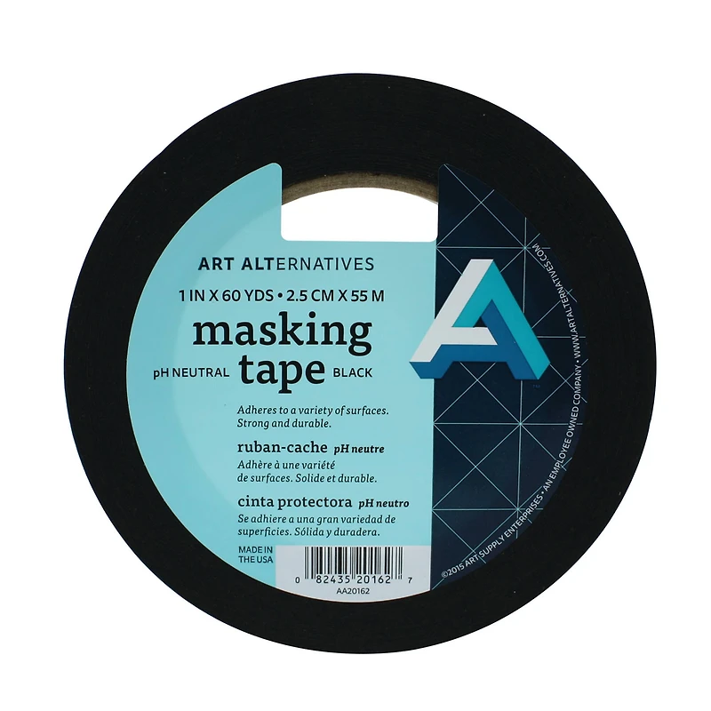 Art Alternatives pH Neutral Black Masking Tape