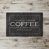 18" x 27" Coffee Caffeine Village Floor Mat