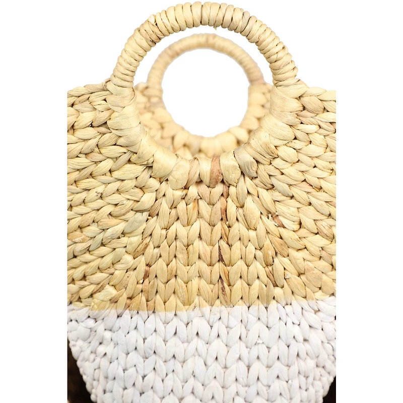 CosmoLiving by Cosmopolitan Brown Seagrass Contemporary Storage Basket Set