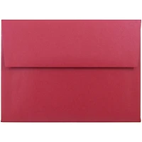 JAM Paper 4.75x6.5 Jupiter Red Stardream Metallic Invitation Envelopes 50ct.