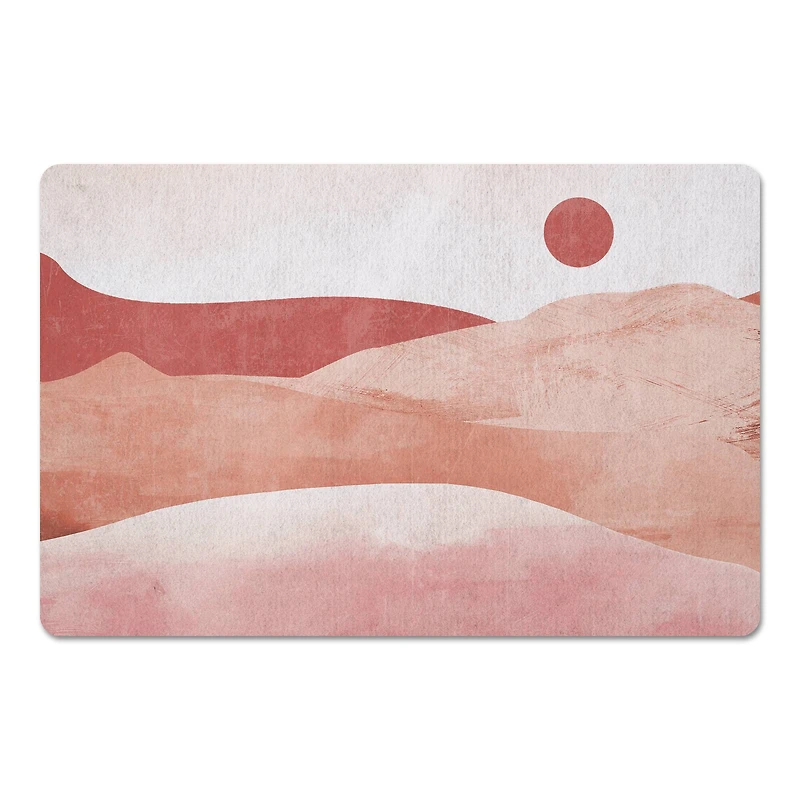Blush Desert Landscape 27" x 18" Floor Mat
