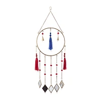 Multi Metal Contemporary Windchime, 31" x 12" x 2"