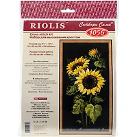 RIOLIS Sunflowers Counted Cross Stitch Kit