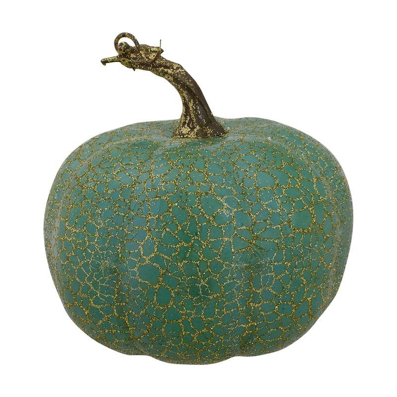 5" Green Fall Harvest Tabletop Pumpkins Set