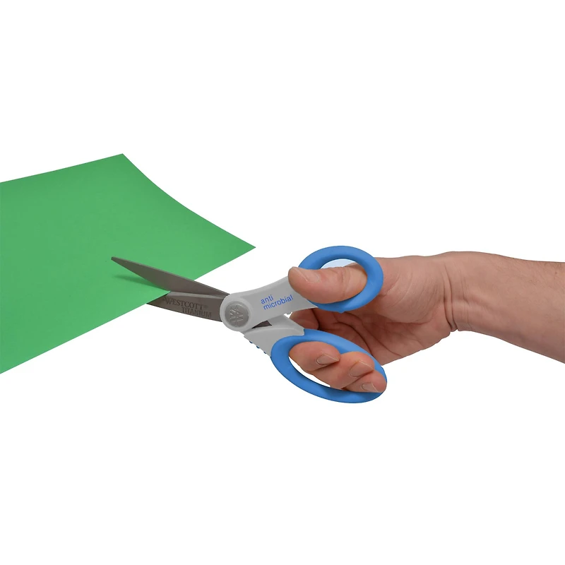 Westcott® 8" Soft Handle Anti-Microbial Scissors