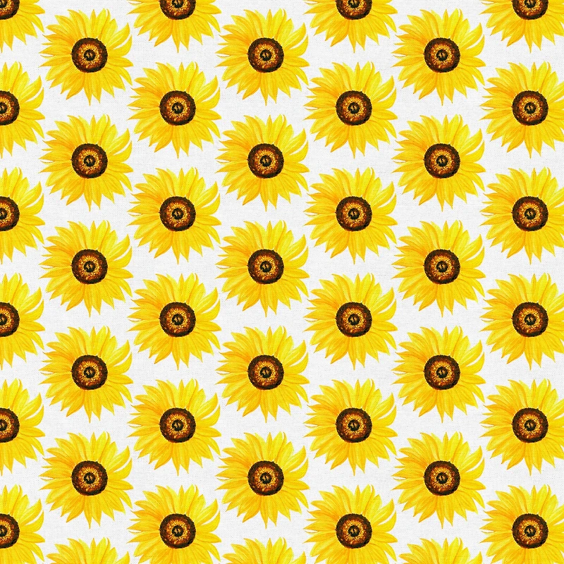 Sunflower Cotton Fabric Bundle by Loops & Threads™