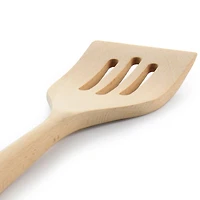 Martha Stewart 14'' Beech Wood Slotted Turner