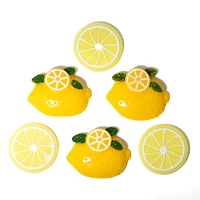 Dress It Up Lemons Yellow Fruit Flat Back Embellishments