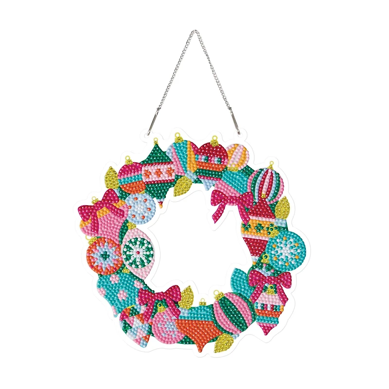 8" Ornament Wreath Diamond Art Kit by Make Market®