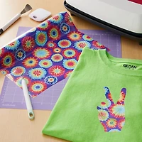 Siser EasyPatterns Plus Tye Dye Burst Heat Transfer Vinyl 36in