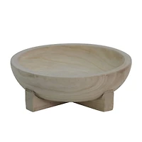11" Natural Potpourri Wood Bowl by Ashland®