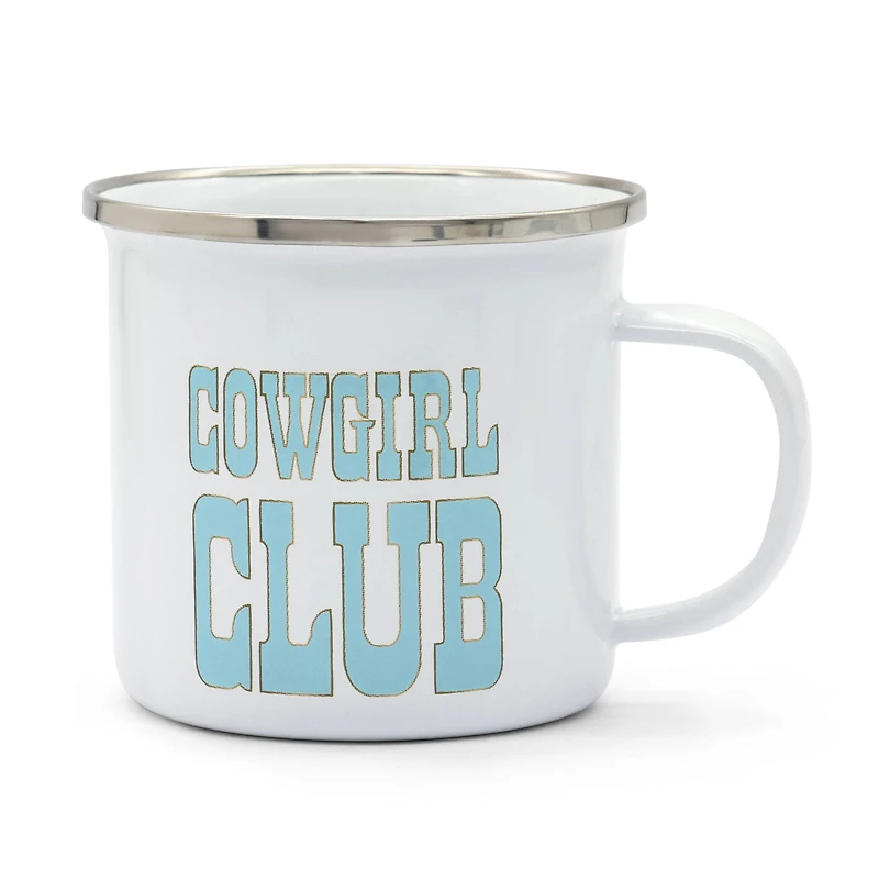 Assorted 10oz. Western Enameled Metal Cup, 1pc. by Fab Finds