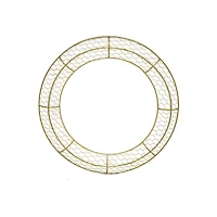 16" Gold Metal Wreath Form by Ashland®