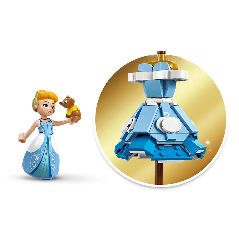 LEGO® Disney Princess Cinderella’s Dress Building Kit with Character 43266