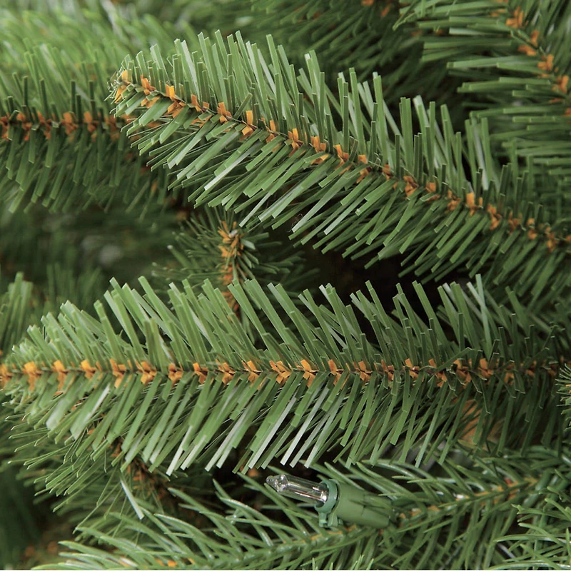 9ft. Pre-Lit Glacier Fir Artificial Christmas Tree, Clear Lights