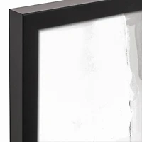 More Than Enough 17.73" x 21.73" Black Framed Canvas