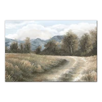Treeline Mountains 24" x 16" Canvas Wall Art