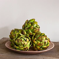 Green Faux Artichokes, 6ct.