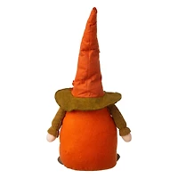 Glitzhome® 24" Fall Fabric Gnome Décor Accent