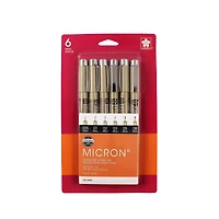 Pigma® Micron® Black Pen Set