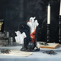 Glitzhome® 9.75" Halloween Ghost Gravestone Table Décor