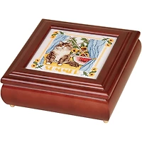 Sudberry House Mahogany Betsy Square Box