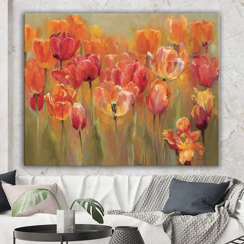 Designart - Red Tulips