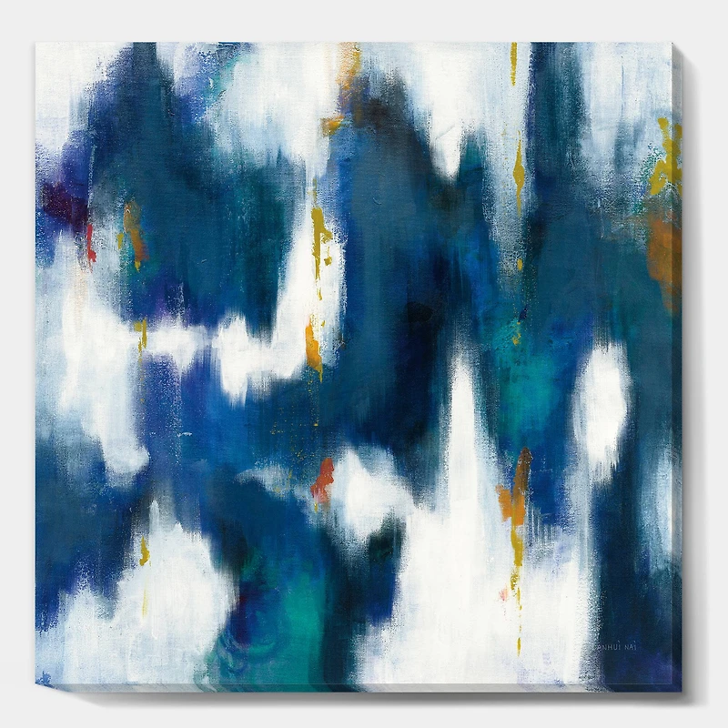 Designart - Blue Glam Texture II