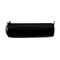 Global Art Classic Black Leather Pencil Case