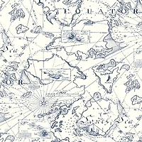 Tommy Bahama® Charted Course Peel & Stick Wallpaper