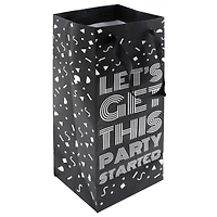 13" Let's Get this Party Started Wine Bottle Gift Bag by Celebrate It™