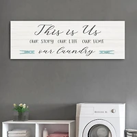 Us and Our Laundry Canvas Giclee