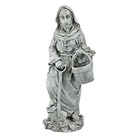 Design Toscano® 24.5" Large St. Fiacre, the Gardener's Patron Saint Statue