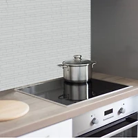 Simplify Peel & Stick White Wall Tile Pack