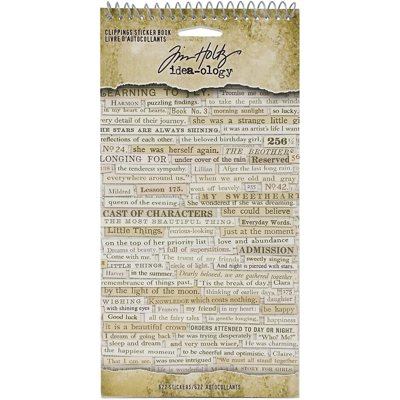 Idea-Ology Clippings Sticker Book