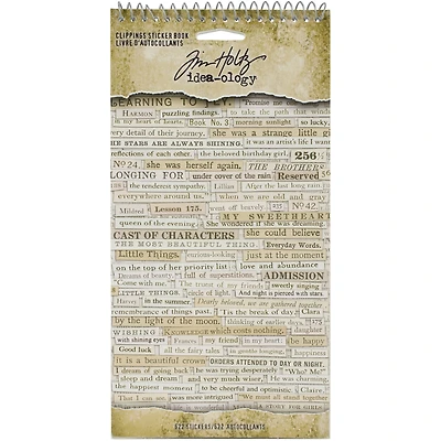 Idea-Ology Clippings Sticker Book