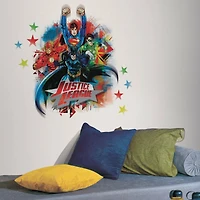 RoomMates Justice League Peel & Stick Giant Wall Decals