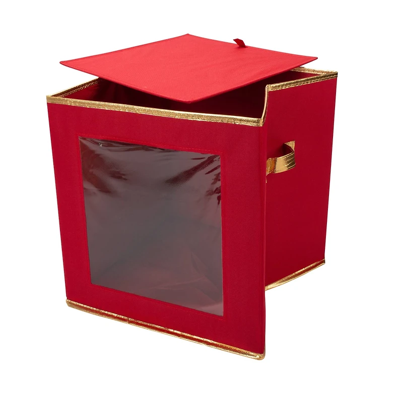 Simplify Ornament Storage Box with See-Through Window
